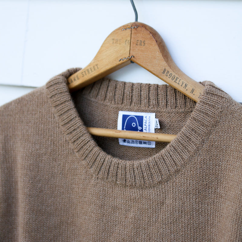 Papat Alpaca Crew - Camel