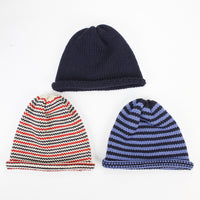 Papat Castine Hat - Blue Stripes