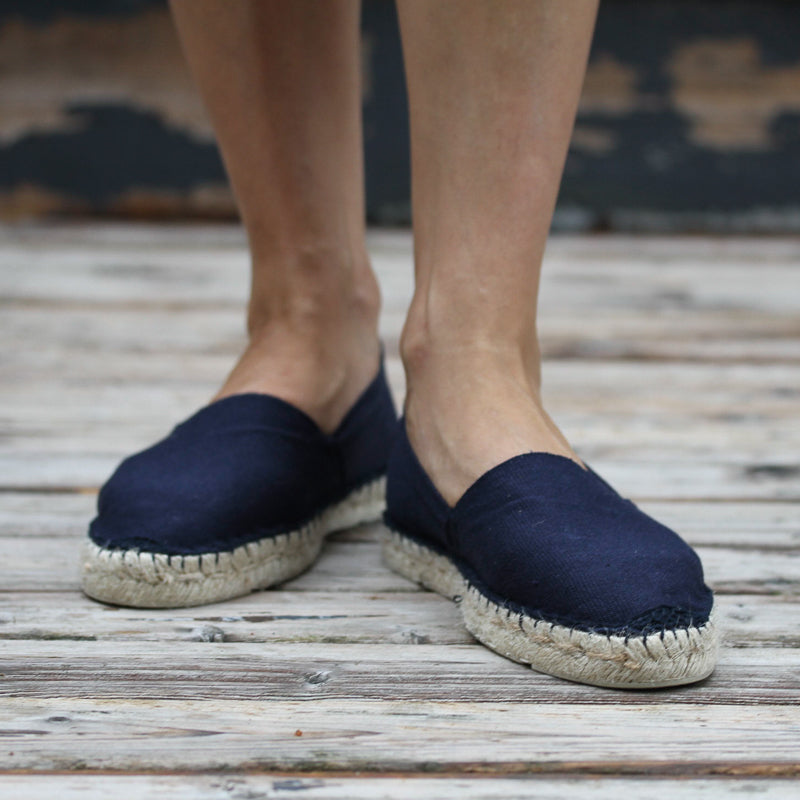 Papat Espadrilles - Navy blue