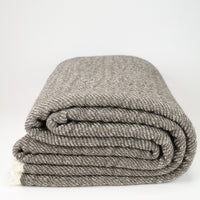 Wool Blanket - Bark