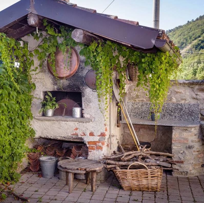 Detail of a Tuscan Farmhouse