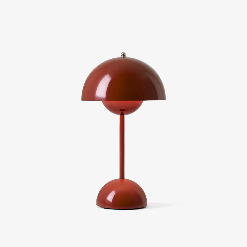 & Tradition Flowerpot Portable Lamp Red Brown