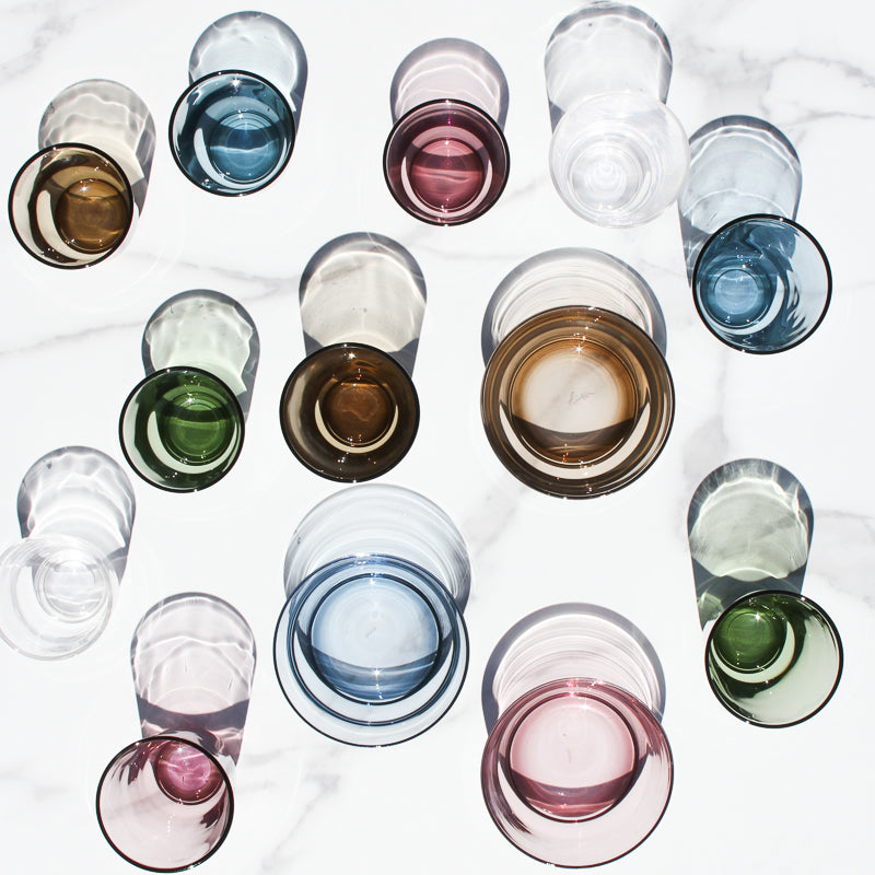 Multi-colored Glassware