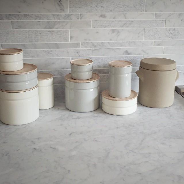 Enamel Canisters