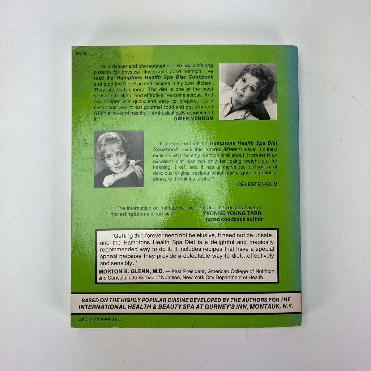 The Hamptons Health Spa Diet Cookbook