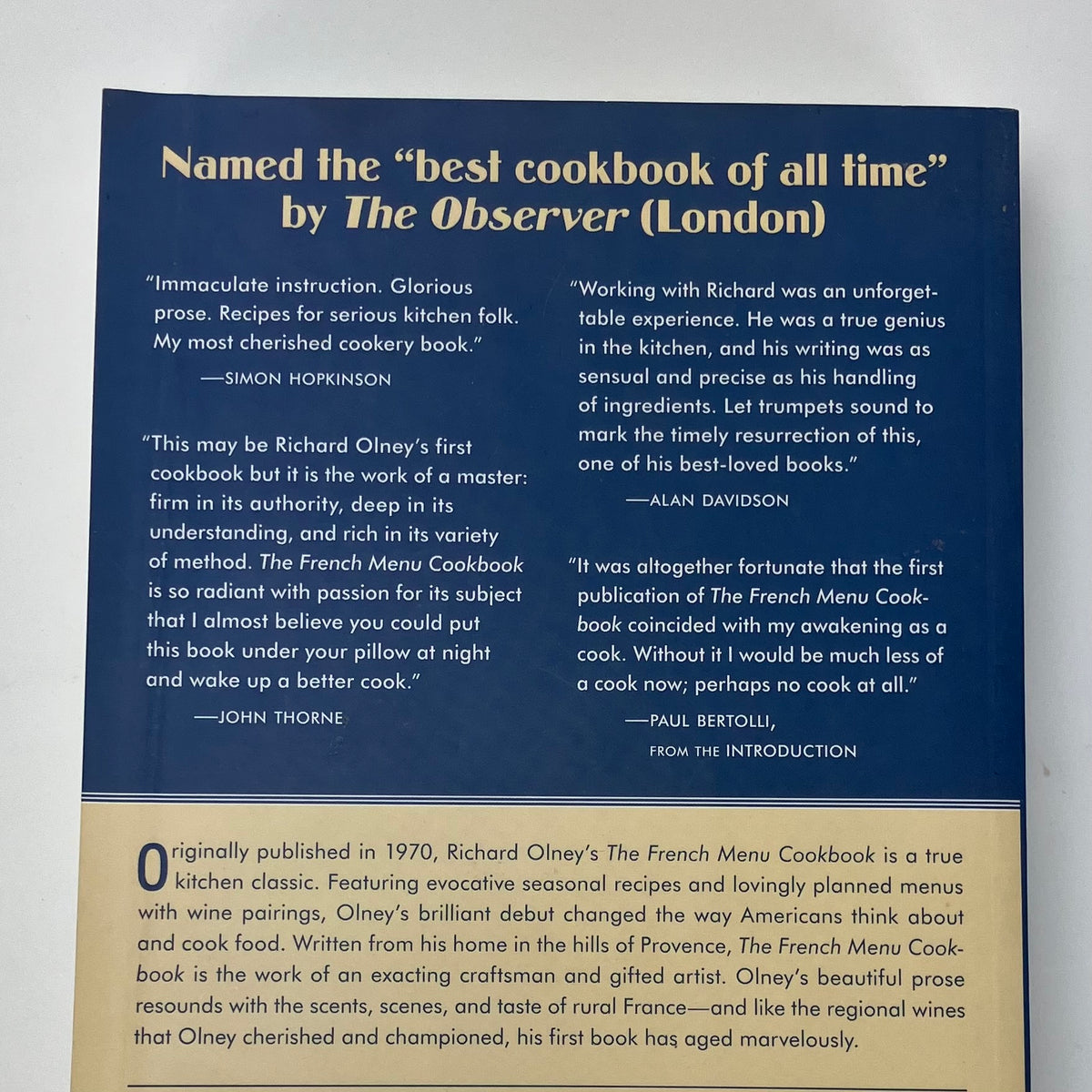 The French Menu Cookbook