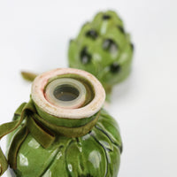 Vintage Artichoke Salt and Pepper Shakers