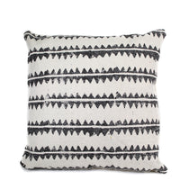 Block Print Cushion - Sawtooth