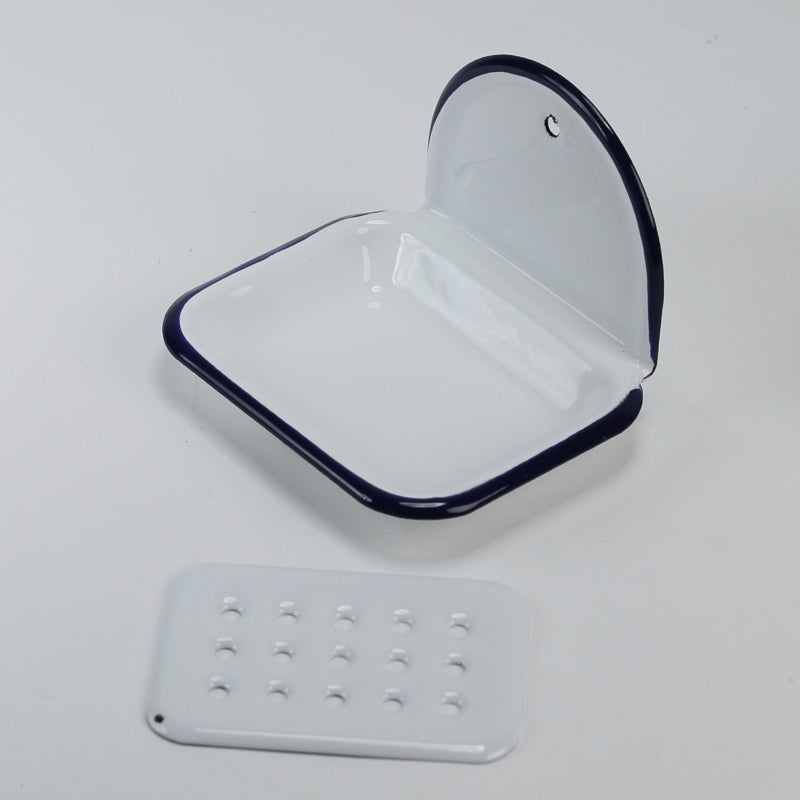 Enamel Soap Dish - Wall Mounted