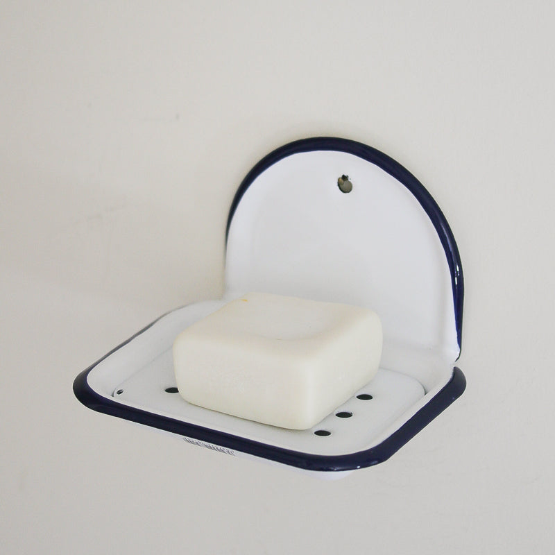 Enamel Soap Dish - Wall Mounted