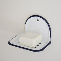 Enamel Soap Dish - Wall Mounted
