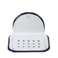 Enamel Soap Dish - Wall Mounted