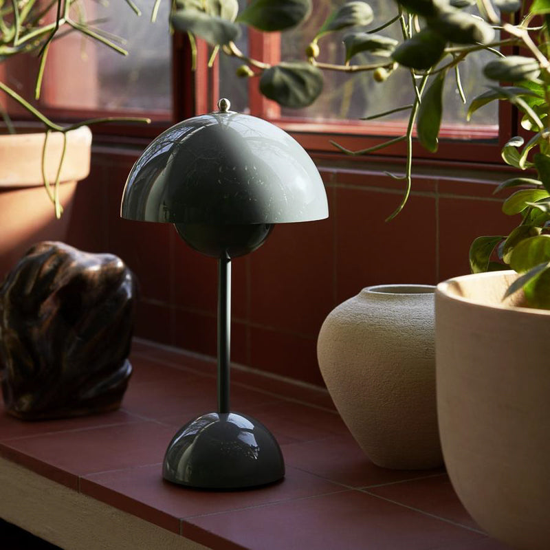 Flowerpot Portable Table Lamp - &Tradition