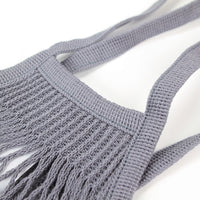 French Grocery Bag - Grey