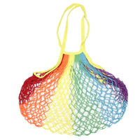 Mini French Grocery Bag - Rainbow