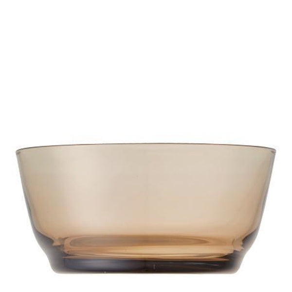 Glass Bowl - Brown