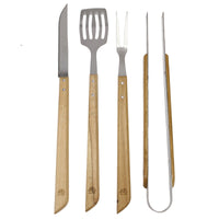 Laguiole BBQ Set - Oak