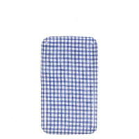 Linen Tray - Blue and White Check Sm