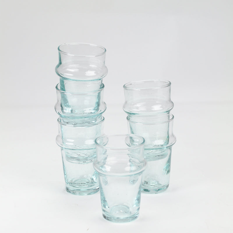 Morroccan Glass - Small, Set of 6