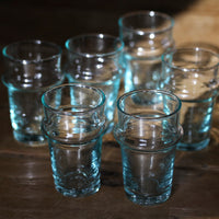 Morroccan Glass - Small, Set of 6