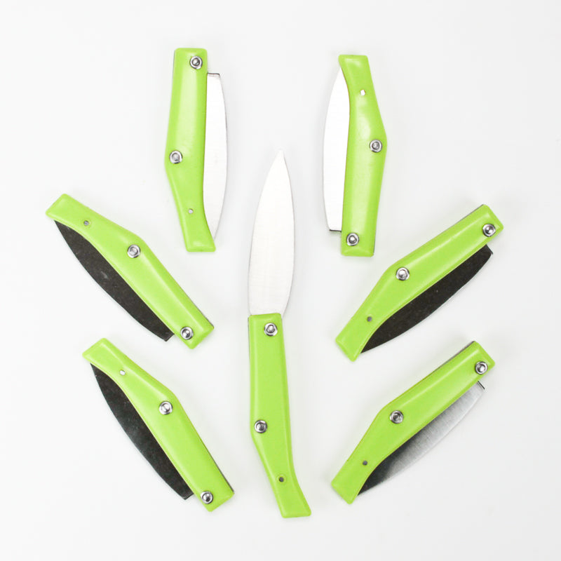Choice 3-Piece Knife Set with Neon Green Handles