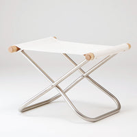 Ny Chair X Ottoman - White
