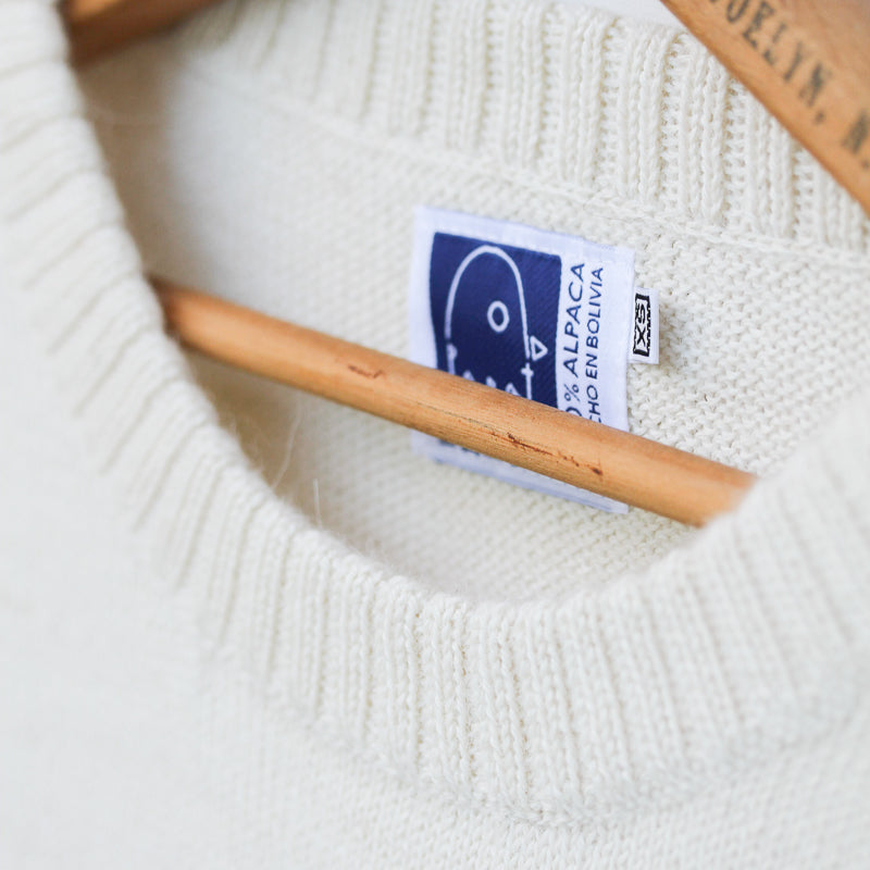 Papat Alpaca Crew - Cream