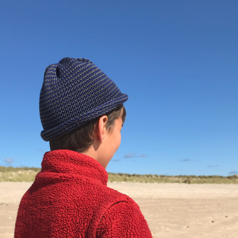 Papat Castine Cotton Hat - Inky Stripes