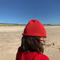 Papat Castine Cotton Hat - Red Stripes