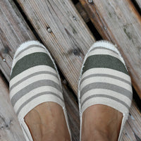 Papat Espadrilles - Cream Stripes