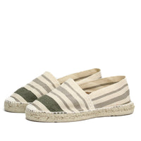 Papat Espadrilles - Cream Stripes