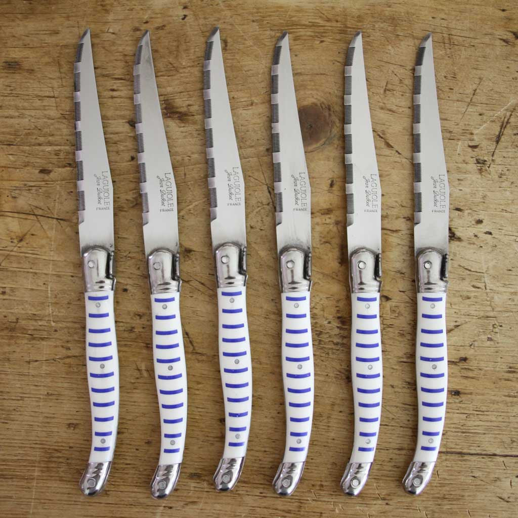 Set of 6 Steak Knives - Mariniere – BROOK FARM GENERAL STORE