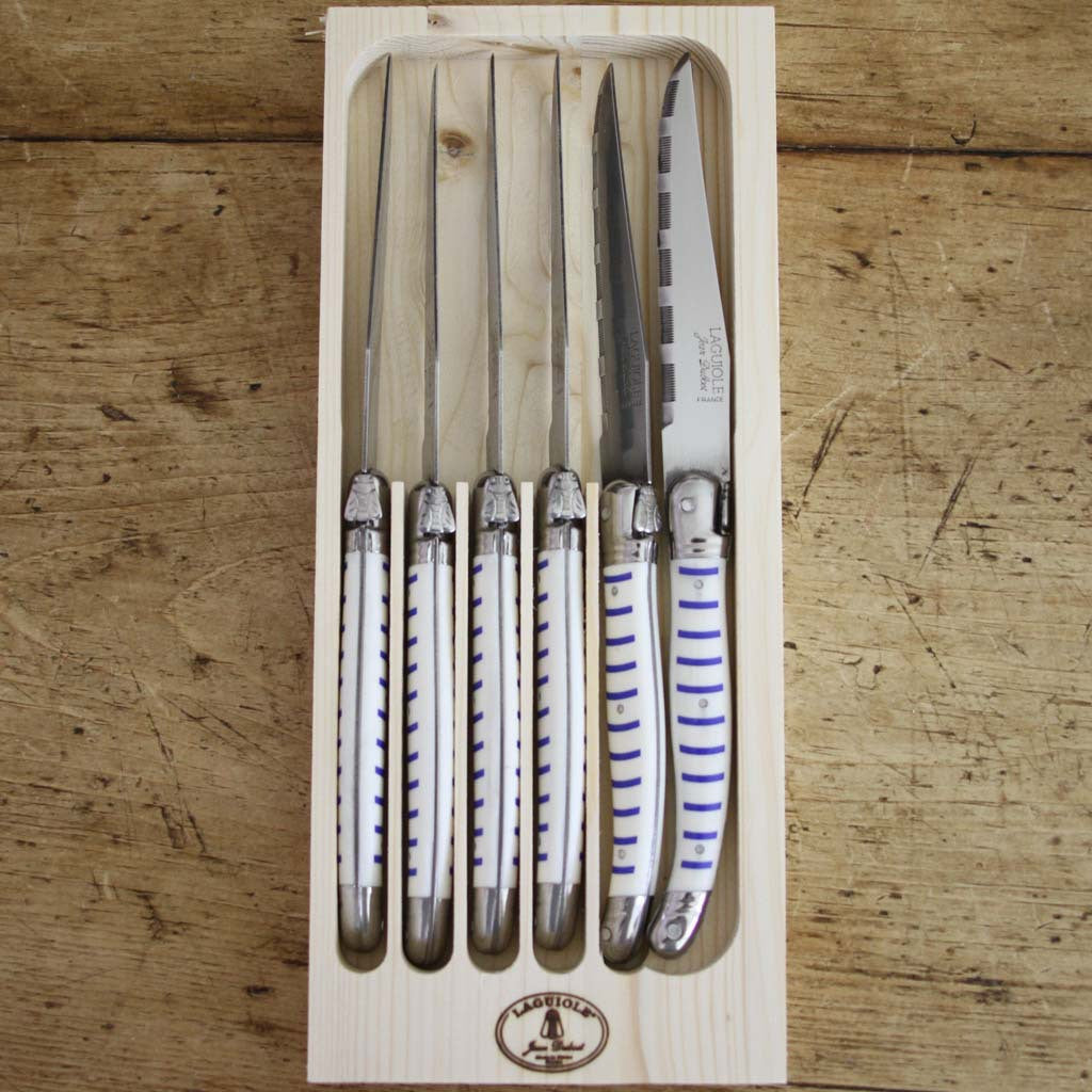 Set of 6 Steak Knives - Mariniere – BROOK FARM GENERAL STORE