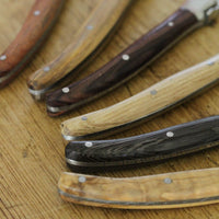 Set of 6 Steak Knives - Assorted Wood