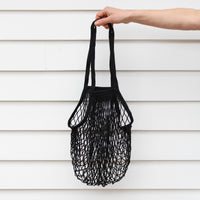French Grocery Bag - Black