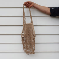 French Grocery Bag - Taupe