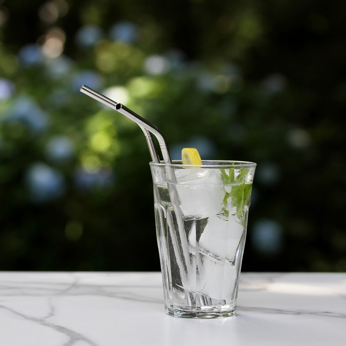 Stainless Steel Straws and Straw Brush