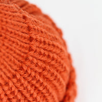 Fisherman Knit Hat - Saffron