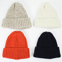 Fisherman Knit Hat - Saffron