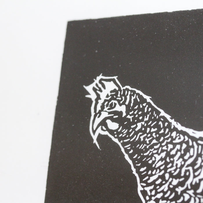 "PECK" - Limited Edition Linocut Print