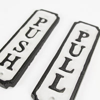 Push Pull Sign